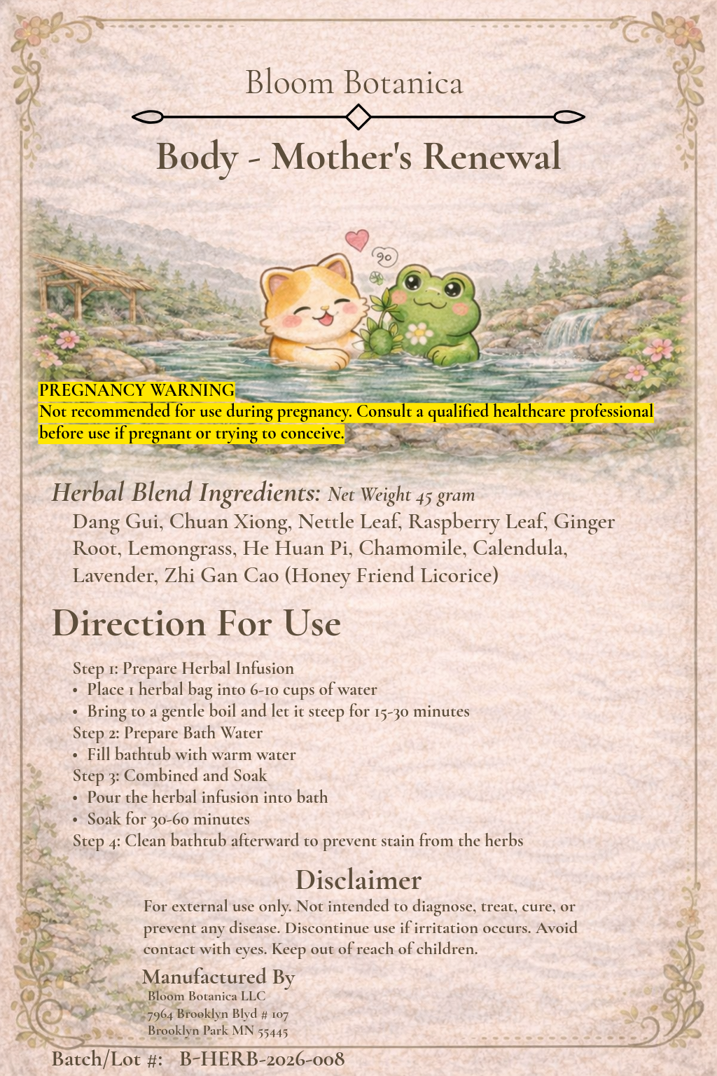 single pack body mother's renewal single pack body mother's renewal