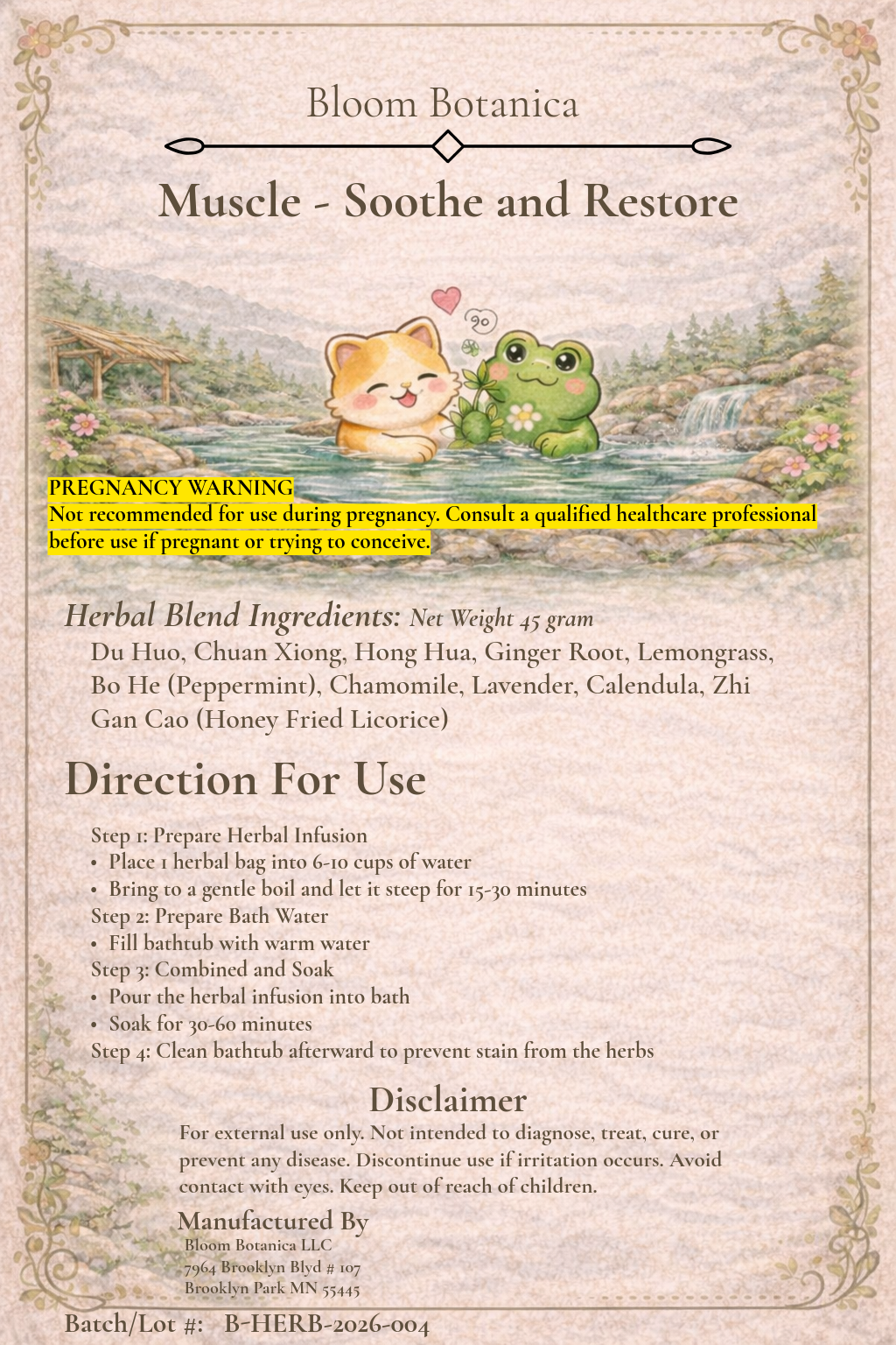 single pack muscle sooth and restore single pack muscle sooth and restore